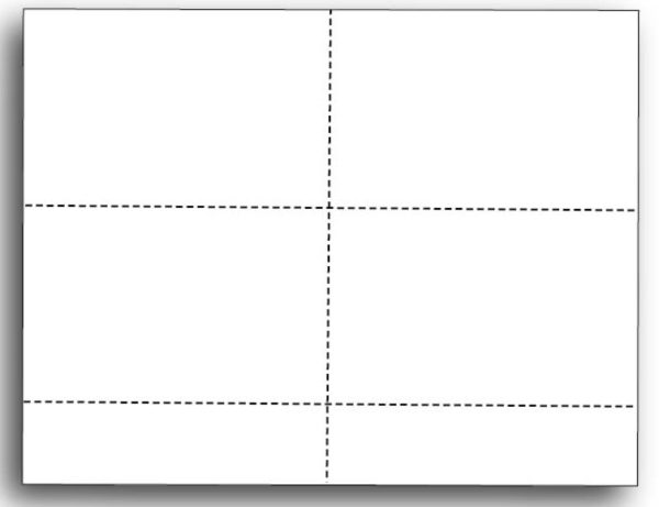 Auto ID Card - Landscape - blank
