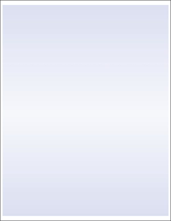 Blue Invoice Paper - plain or association logo